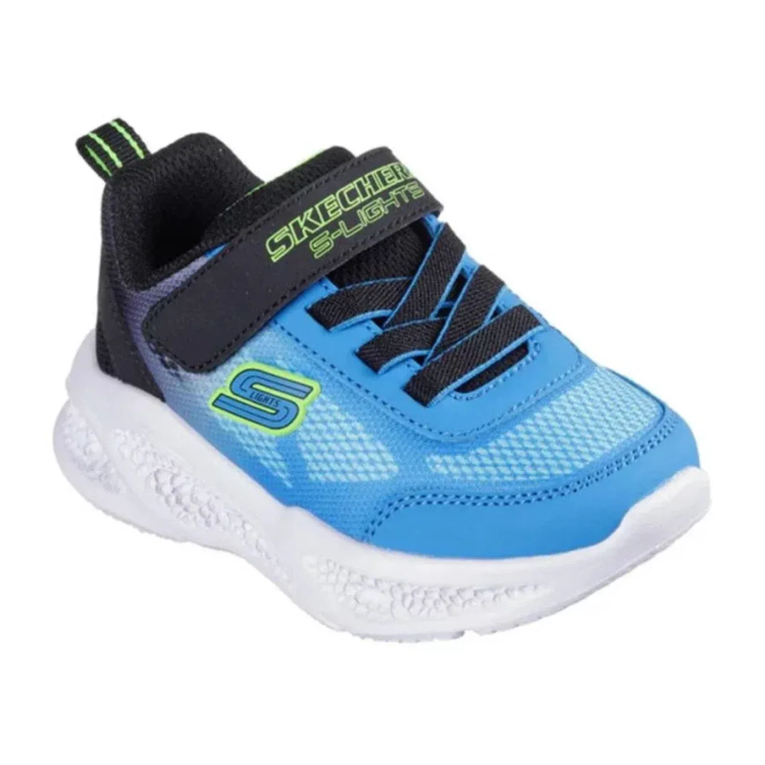 Кроссовки Skechers Meteor-Lights-Krendo, синие, повседневная обувь, NIN1293