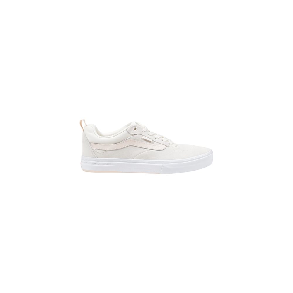 Розовые кожаные кроссовки Vans