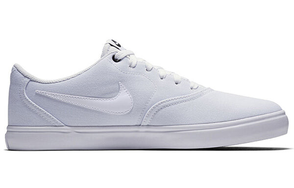 Кроссовки check solar canvas sb Nike, белый — фото 2