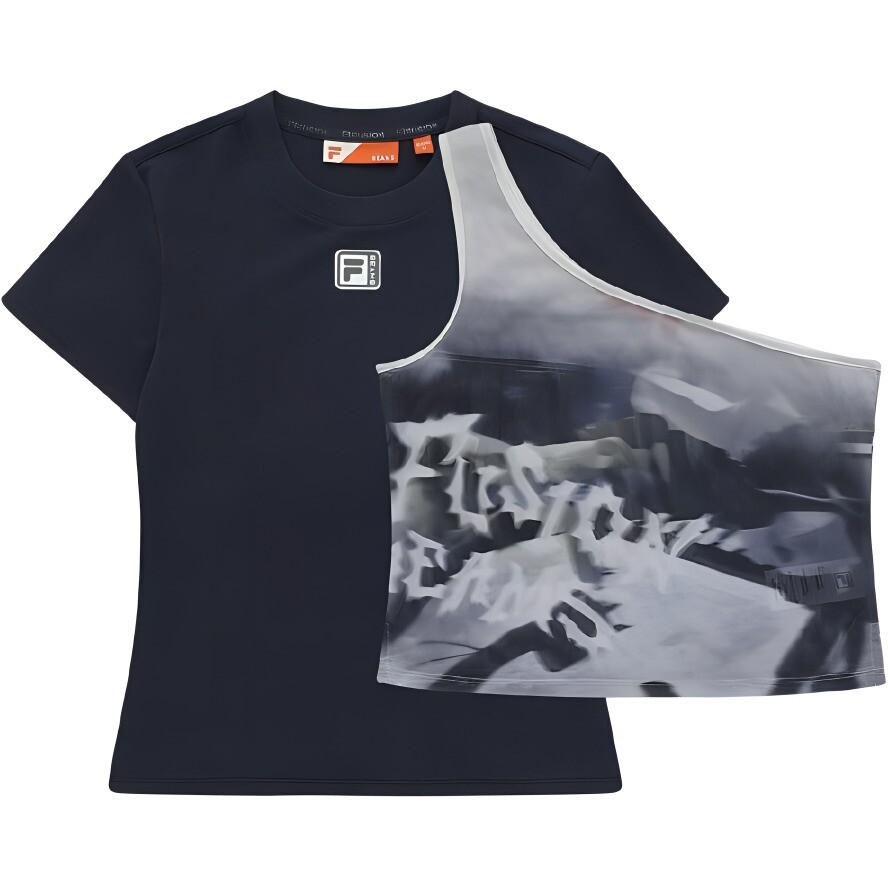 

ФИЛА Женская футболка FILA, цвет Black