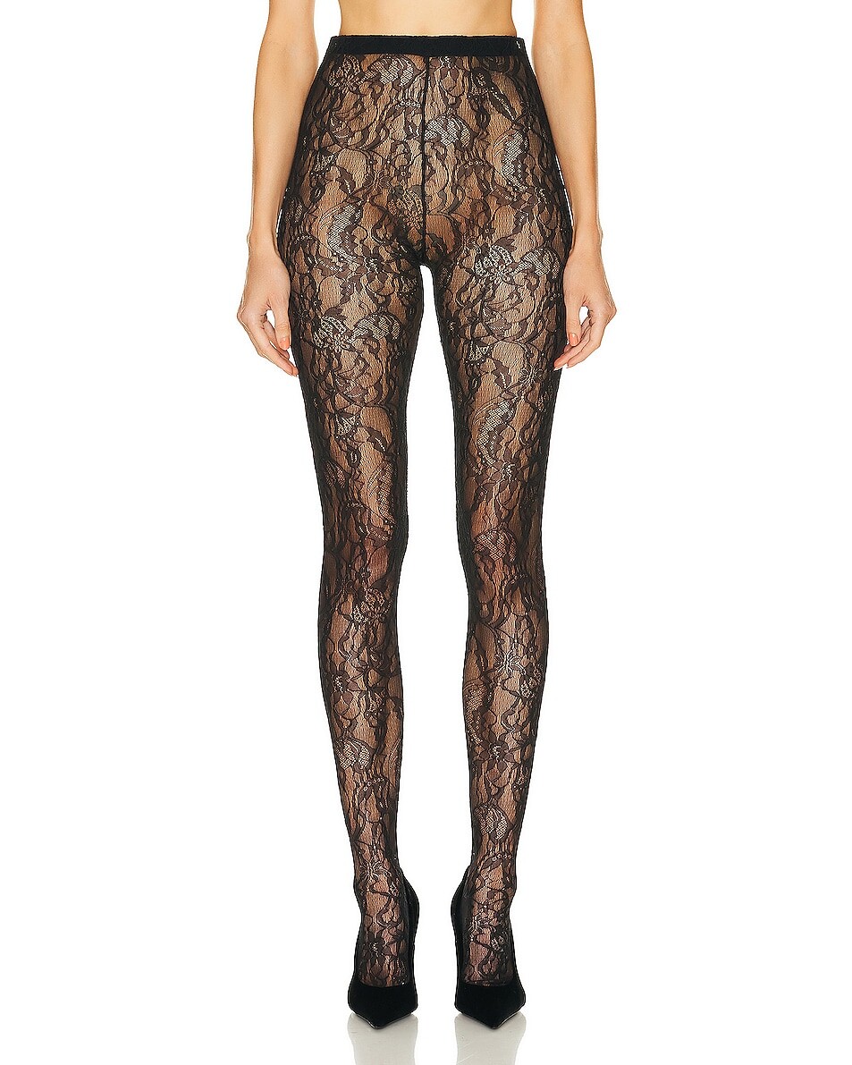 

Носки Wardrobe.Nyc Lace Tights, черный