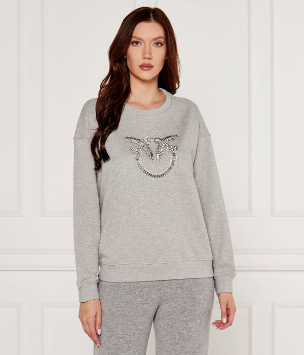 

Толстовка Pinko Nelly Regular Fit, серый