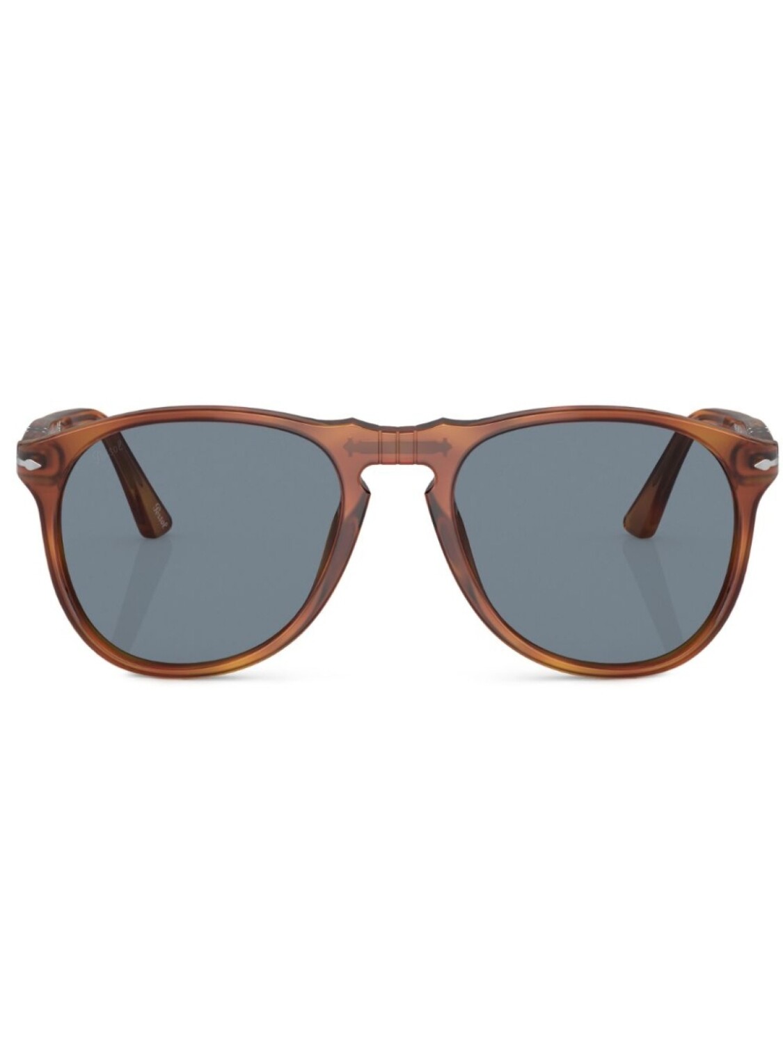 

Солнцезащитные очки в круглой оправе Persol, коричневый