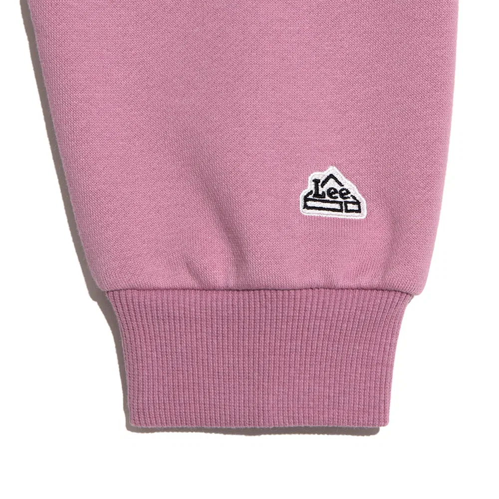 Детский свитшот Lee Kids оверсайз с начёсом фиолетовый — фото 4