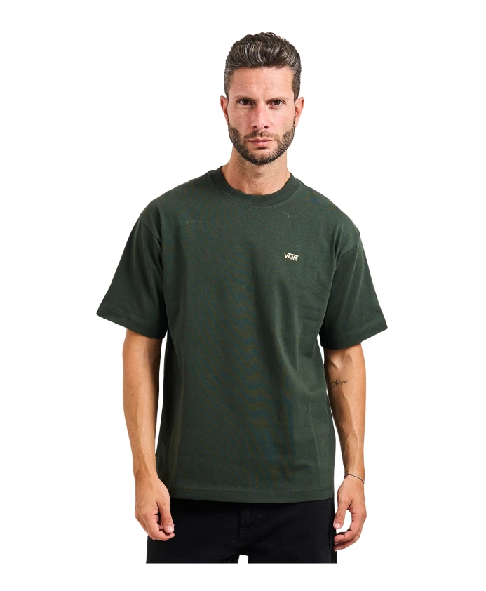 

Зеленая базовая футболка с круглым вырезом Vans, зеленый
