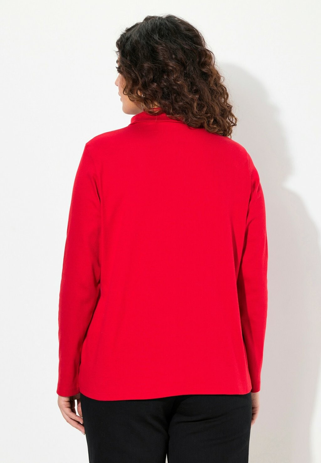 

Топ с длинными рукавами TURTLENECK Ulla Popken, красный