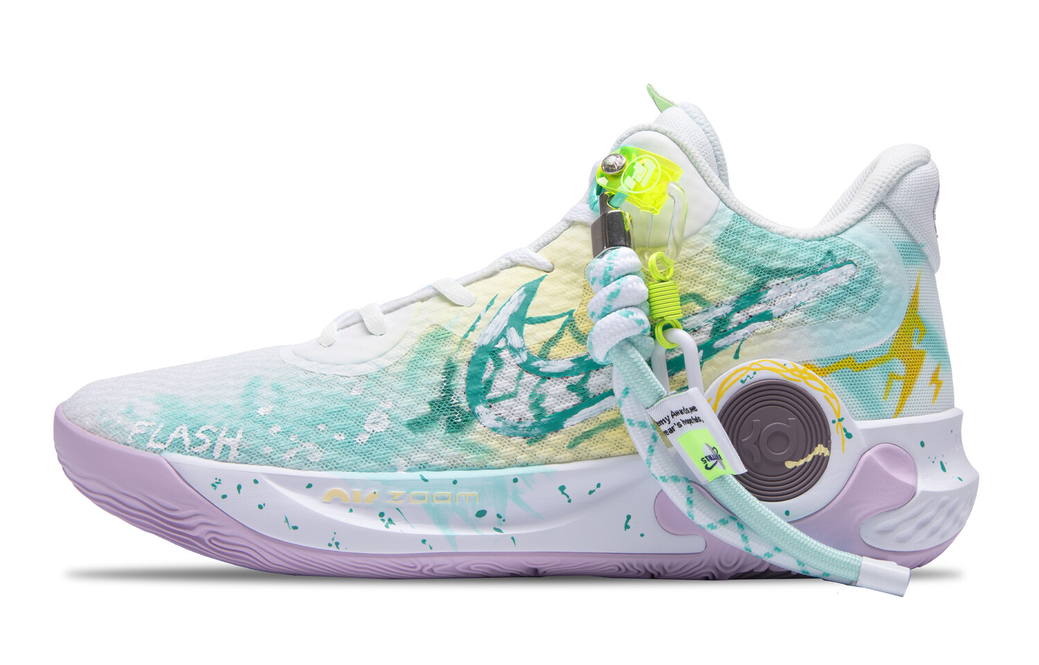 

Кроссовки Nike KD Trey 5 IX Vintage Basketball Shoes Unisex Low-top Keylime, цвет Keylime