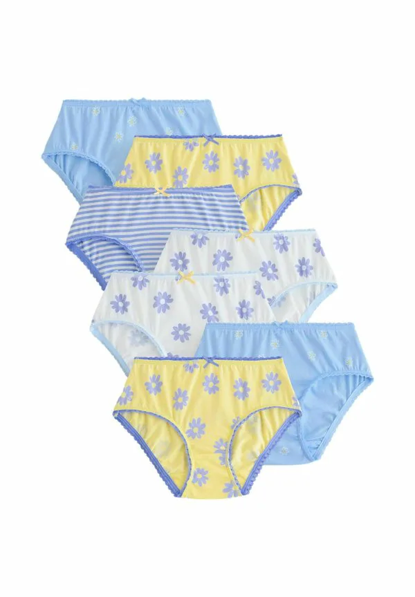 Трусы в упаковке из 7 штук Next, Blue/Yellow