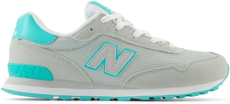 Кроссовки New Balance Kids 515 V1 на шнуровке, серый — фото 3