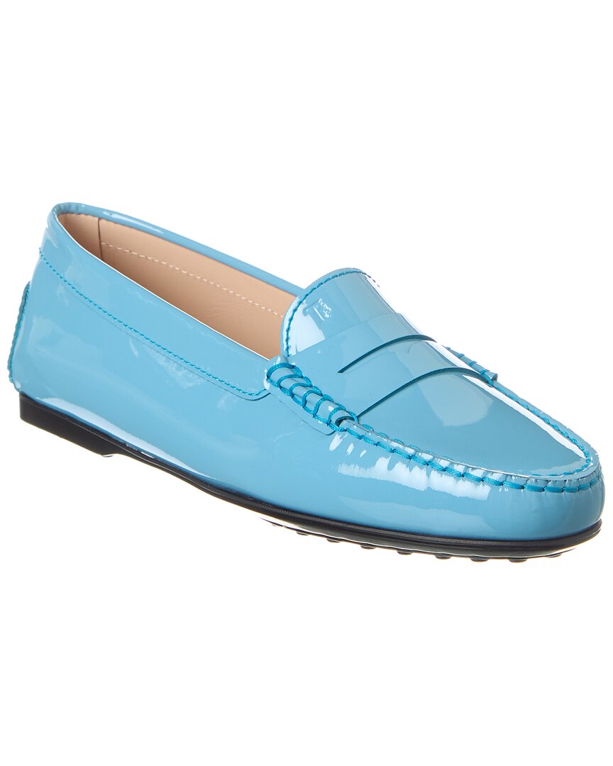 Патентованные туфли с логотипом TOD TOD's, синий