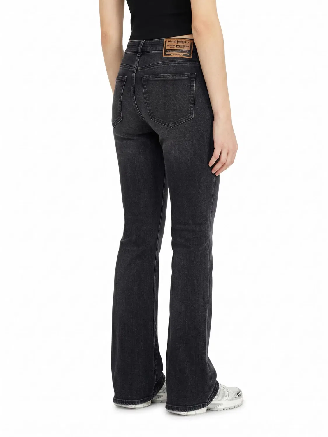 Джинсы Diesel Boot cut 1969 D-EBBEY из черного денима — фото 3