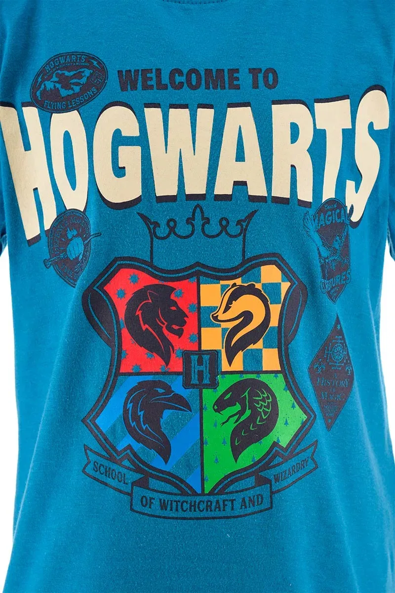 Пижама короткая, Harry Potter, синяя — фото 3