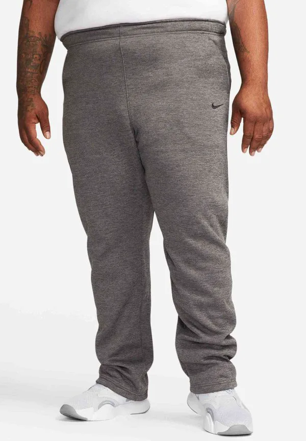Nk tf обычные спортивные штаны Nike Performance, Charcoal Heather Dark Smoke Grey Black — фото 4