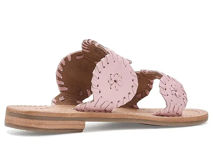 Сандалии Lauren Flat Jack Rogers Kids, Chalk Pink — фото 4