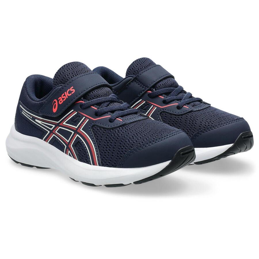 Детские мультиспортивные кроссовки ASICS Gel-Contend 9 PS — Midnight/FlashRed — фото 2