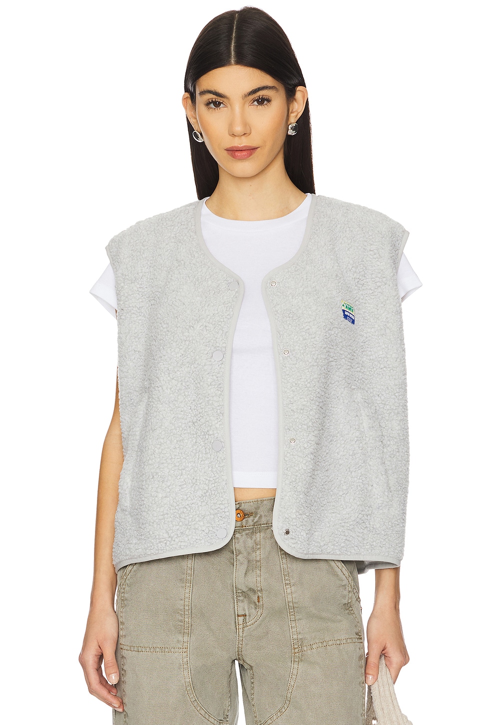 

Жилет Hoktown American Vintage, polaire chine