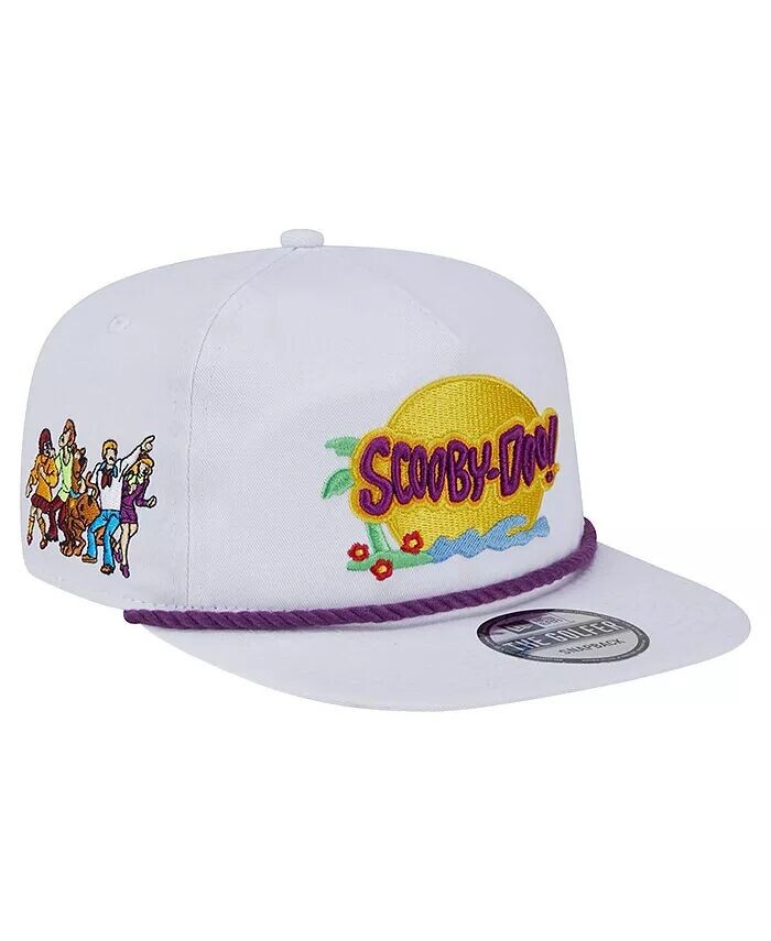 

Мужская белая регулируемая кепка для гольфа Scooby-Doo New Era