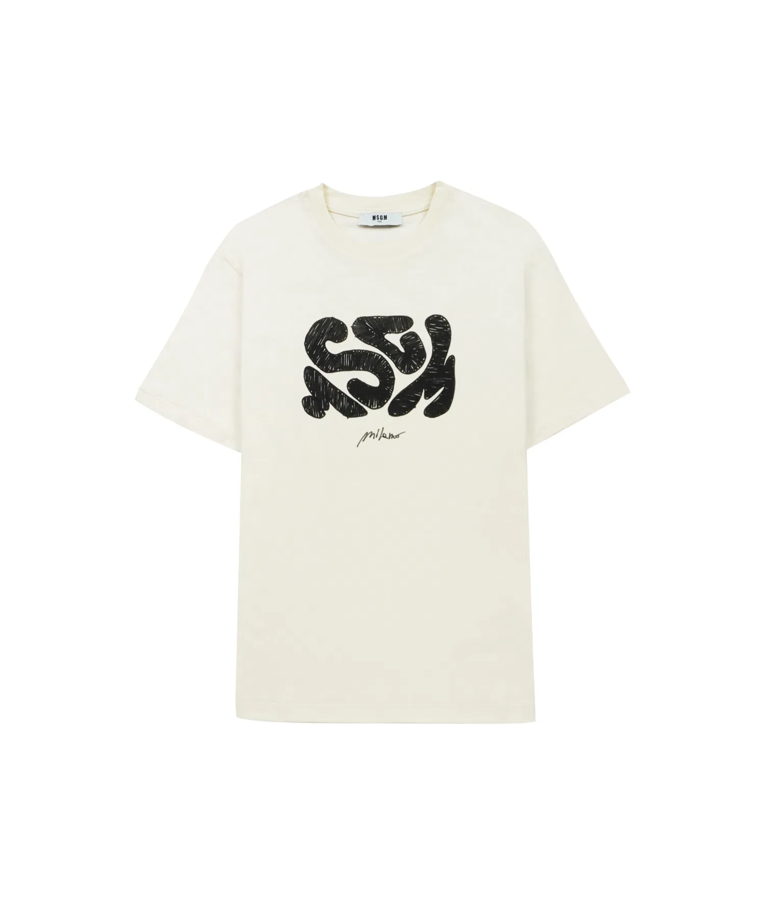 Детская футболка MSGM KIDS с логотипом