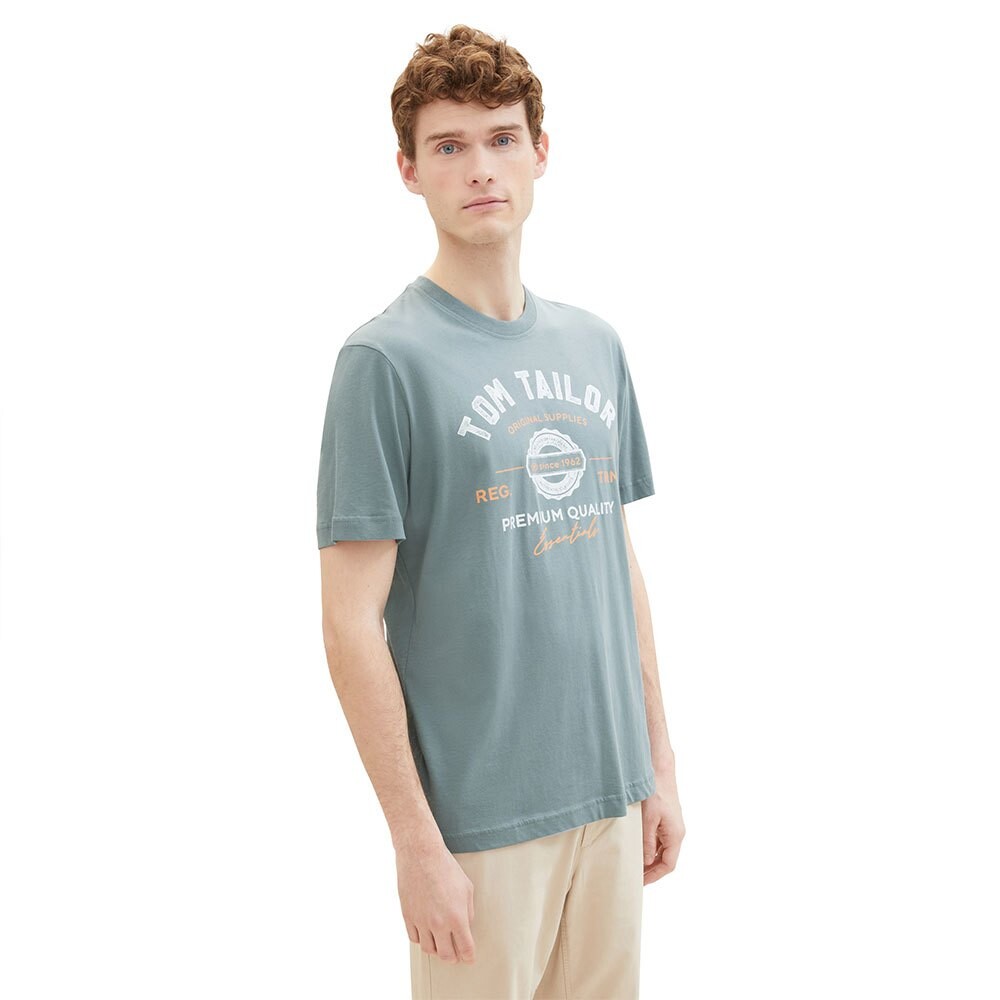 

Футболка Tom Tailor Logo, серый