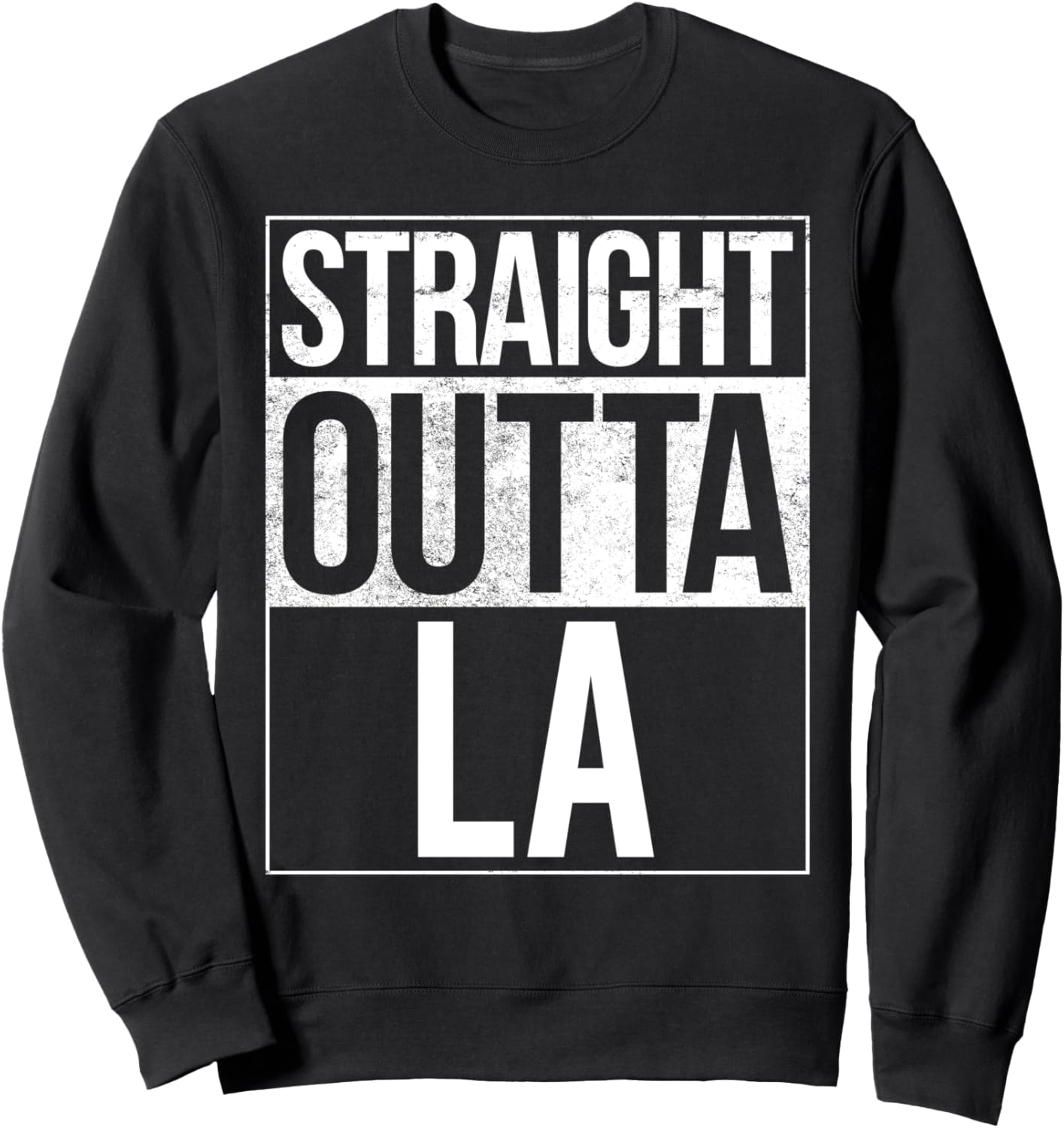 

Подарочная толстовка Straight Outta LA Los Angeles Straight Outta La California Exodus, черный
