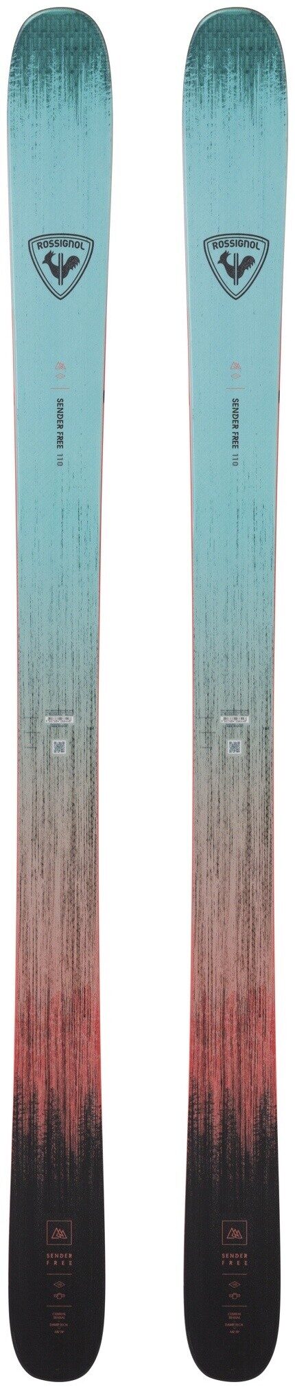 

Новые лыжи Rossignol Sender Free 110 2026 года, длина 176 см