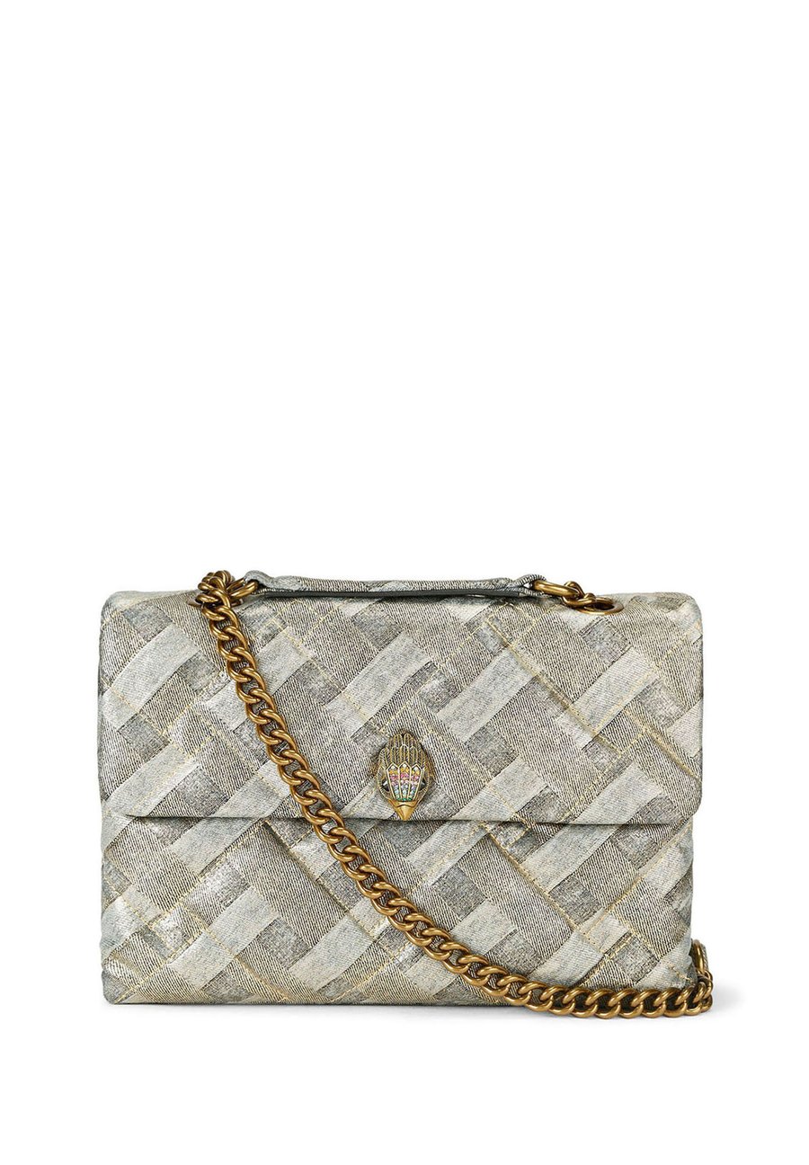 

Сумка Kurt Geiger London LARGE KENSINGTON SOFT, Gold Comb/Gold-Coloured