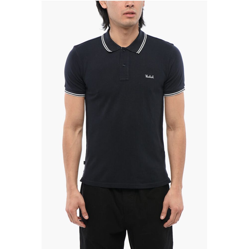 

Piquet Cotton Monterey Поло Woolrich, Blue