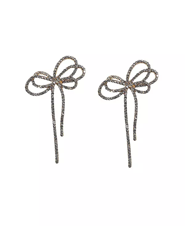 

Серьги-Подвески в форме ромба Sohi, silver