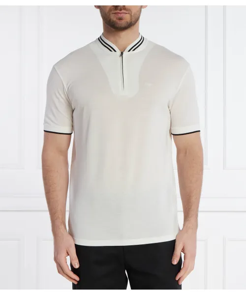 

Футболка поло Slim fit Emporio Armani, белый