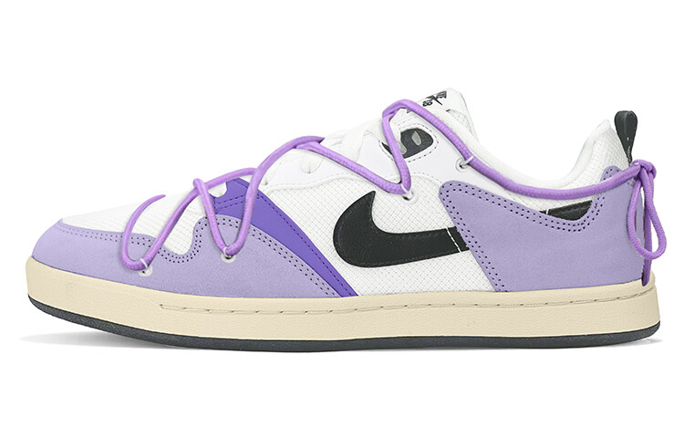 

Кроссовки Nike SB Alleyoop Skateboarding Shoes Men Low-top Purple/White, фиолетовый
