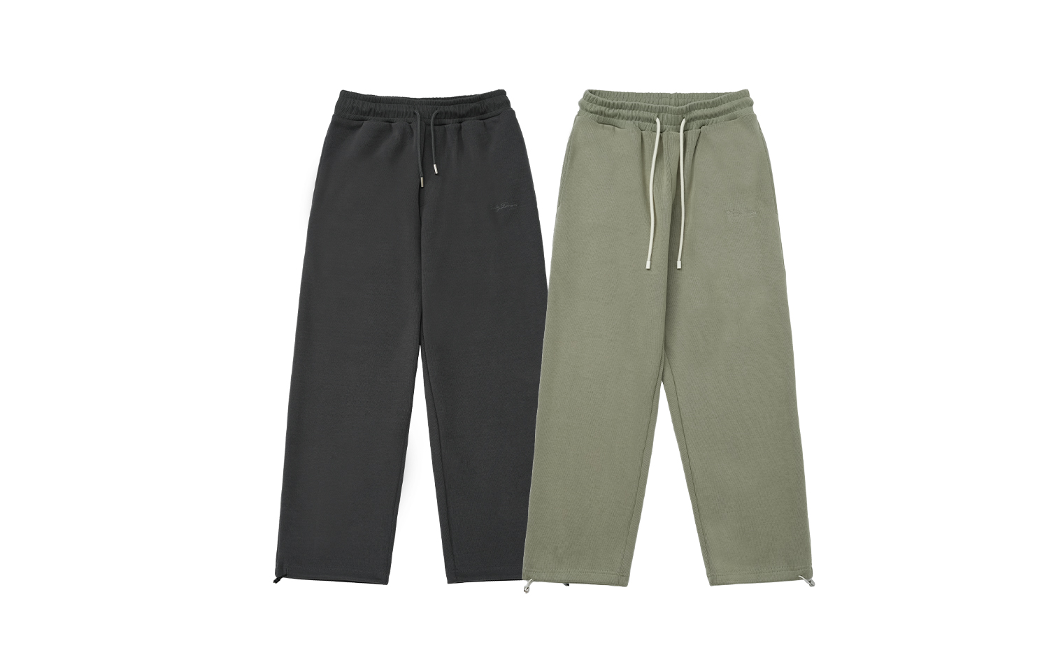 

Вязаные спортивные штаны унисекс Bodydream, серо-зеленый