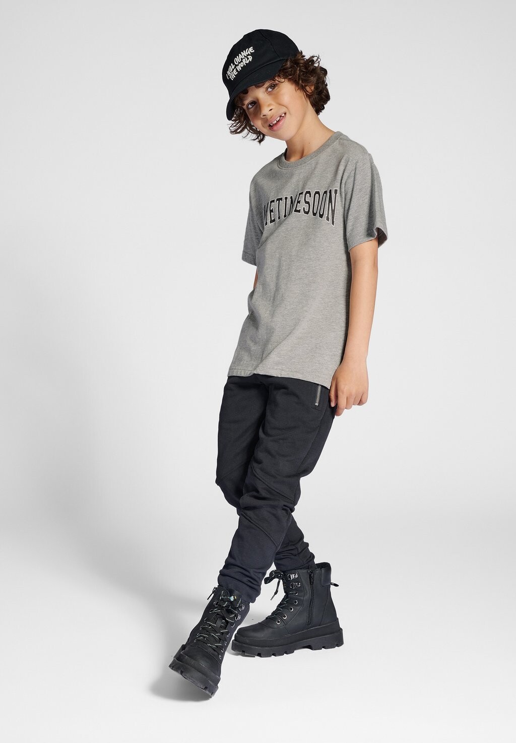 

Футболка с принтом STSOCEAN Sometime Soon, цвет light grey melange