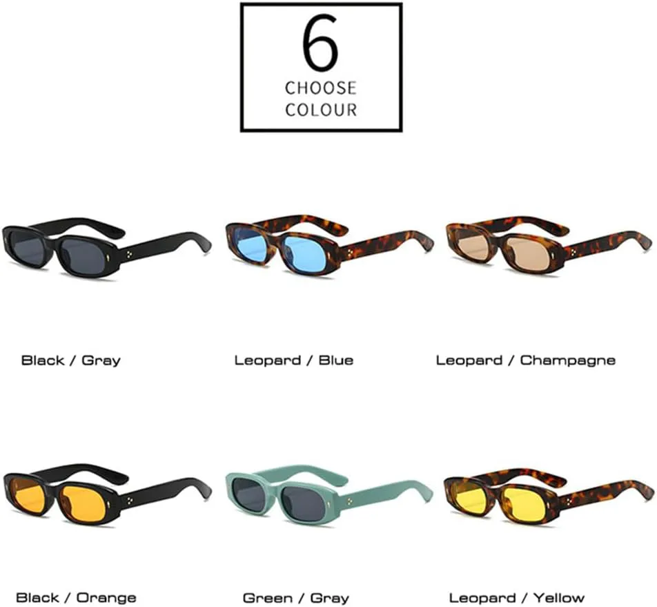 

Солнцезащитные очки UV400 – конфетный цвет, маленькая оправа с заклепками, для женщин и мужчин, для бега и занятий спортом на открытом воздухе UYPTK, Black Gray