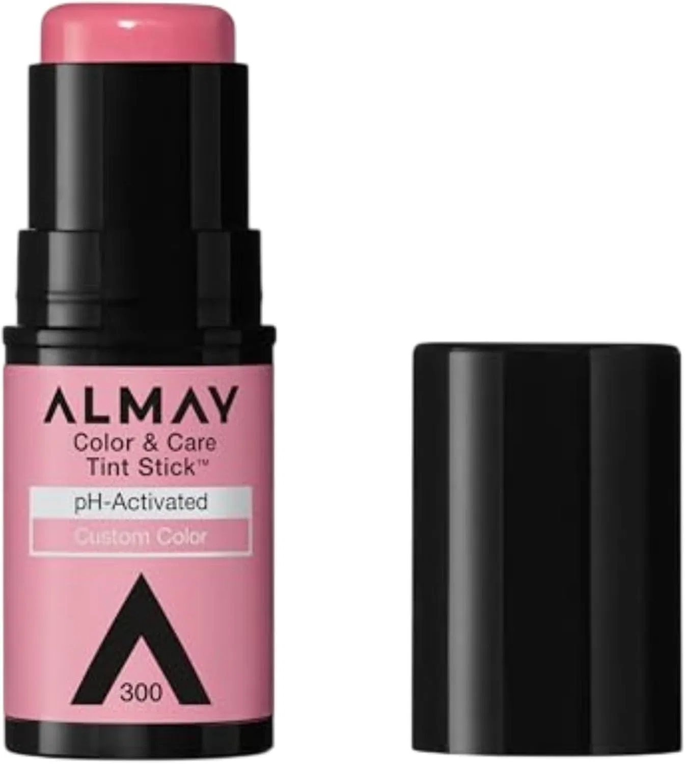 Тинт для губ и щек Almay Color & Care Tint Stick, увлажняющий, оттенок 300 Rose Flash, 7 г