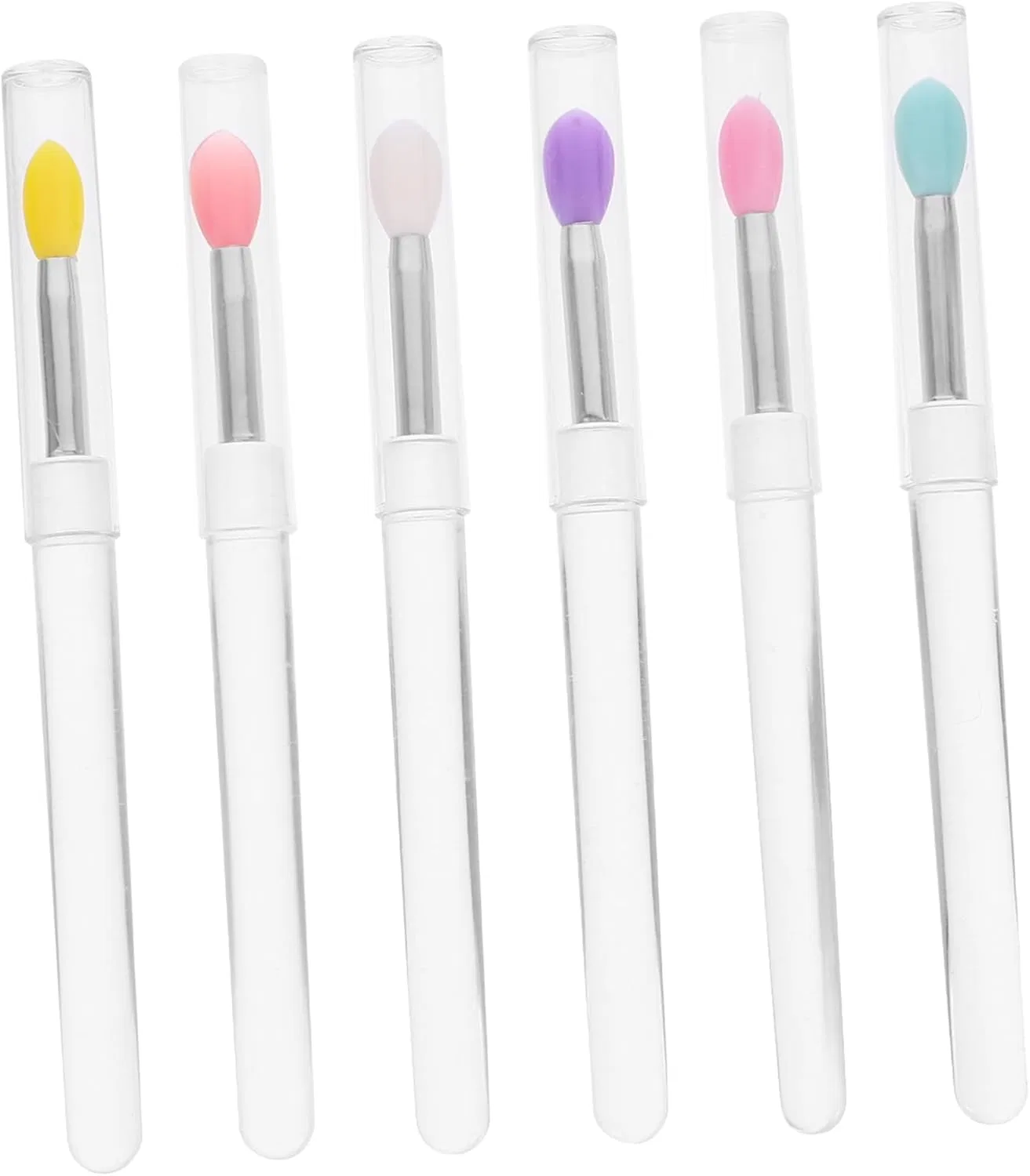 Набор силиконовых кистей для губ FRCOLOR 6 шт