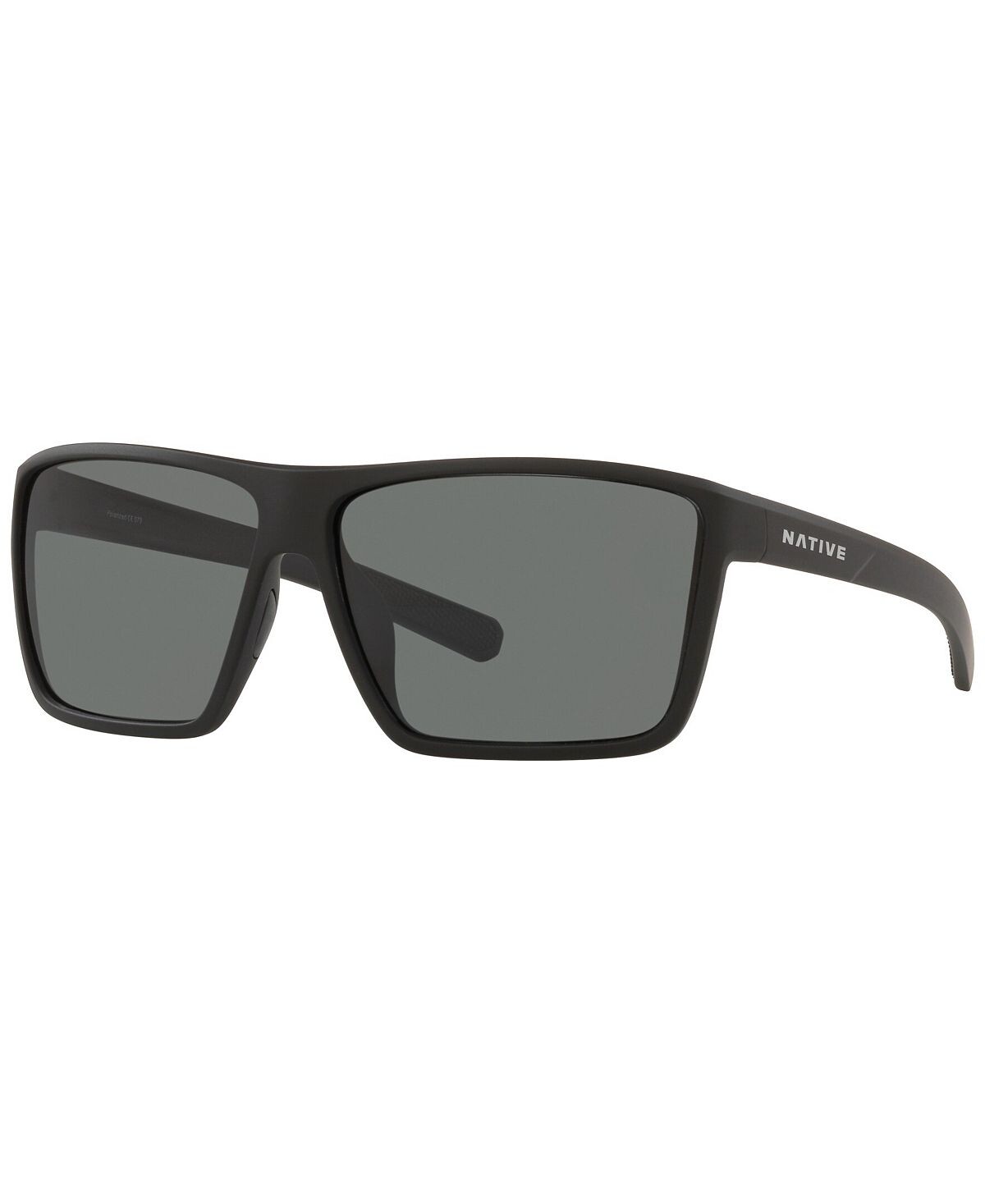 

Поляризованные солнцезащитные очки унисекс, Wells XL Native Eyewear, черный
