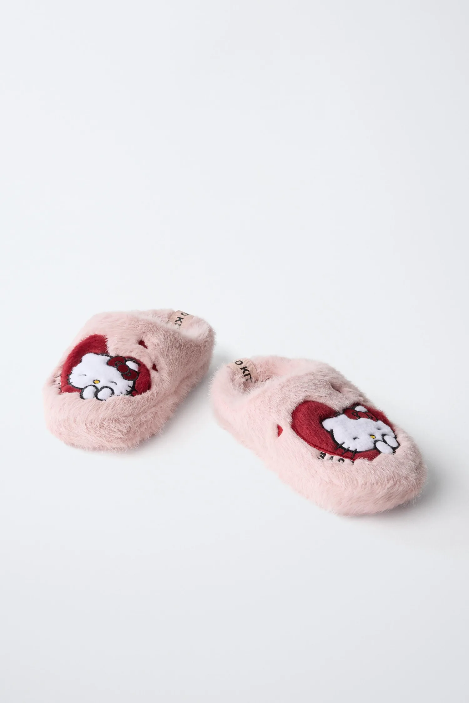 Hello kitty sanrio house slippers Zara, розовый — фото 3
