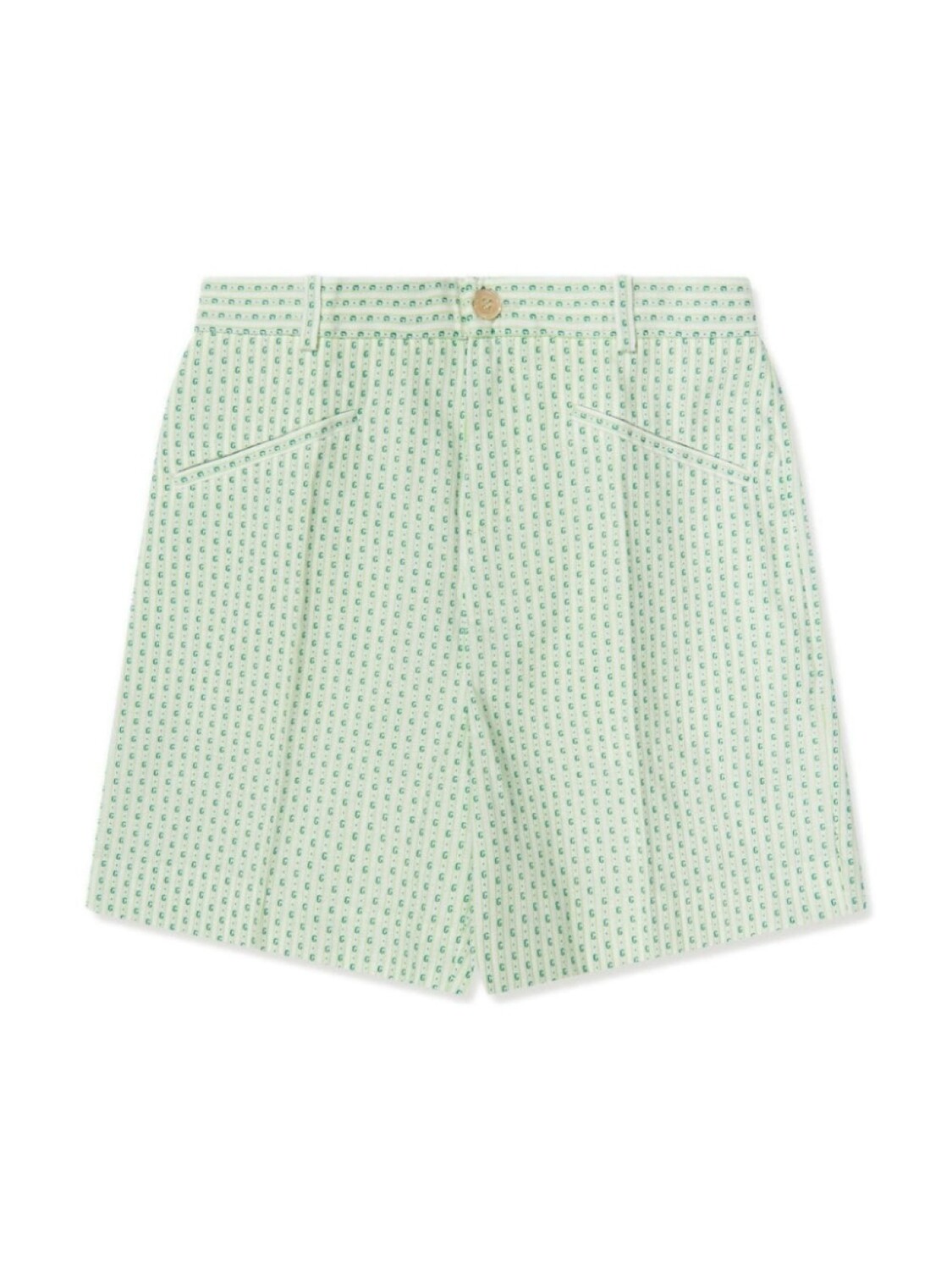

Gucci Kids шорты с логотипом GG, зеленый