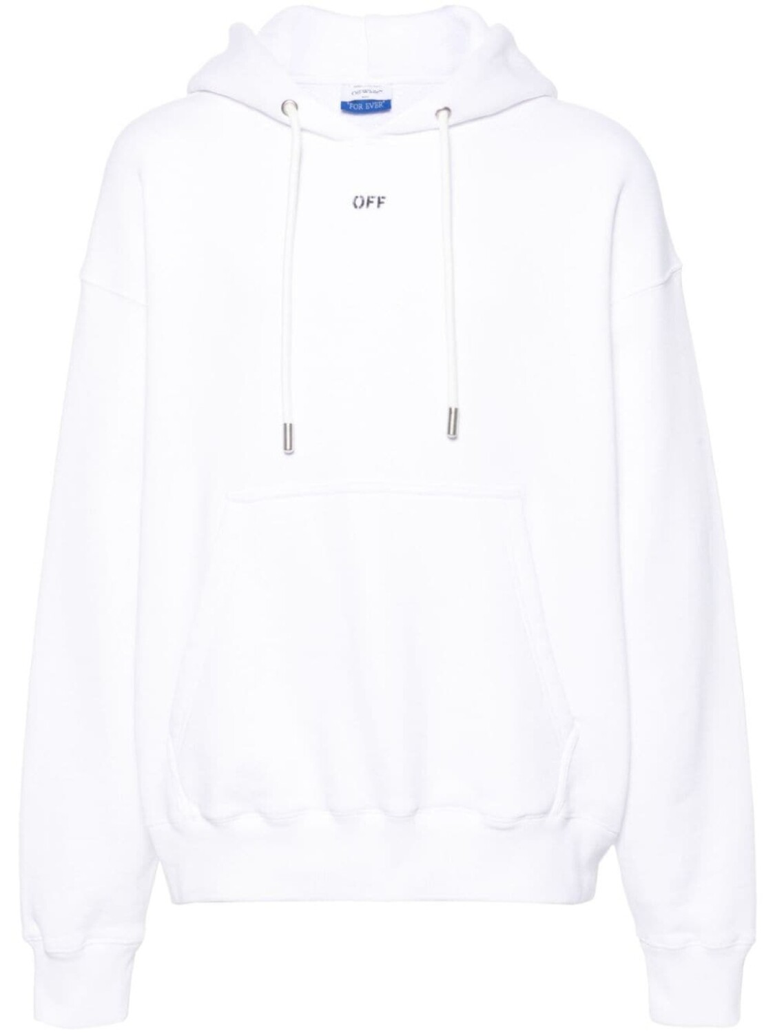 

Off-White толстовка с логотипом, белый