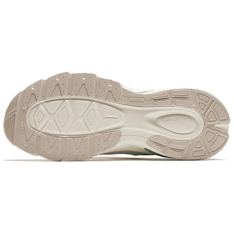 Кроссовки ANTA Lifestyle Shoes Men Low-top, слоновая кость/зеленый — фото 4