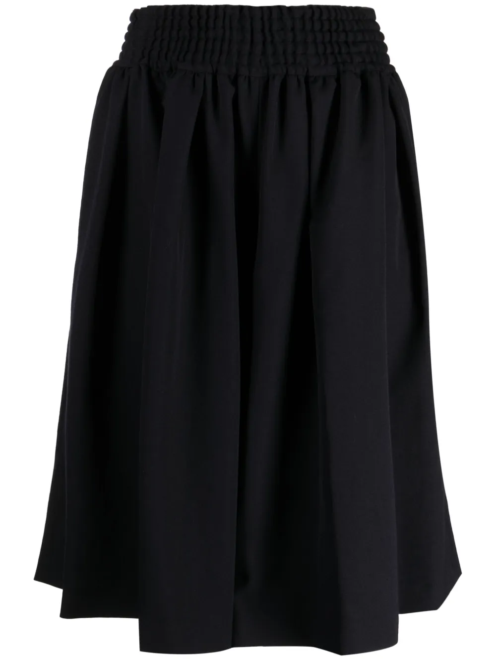 

Юбка миди с эластичным поясом Comme Des Garçons Girl, синий