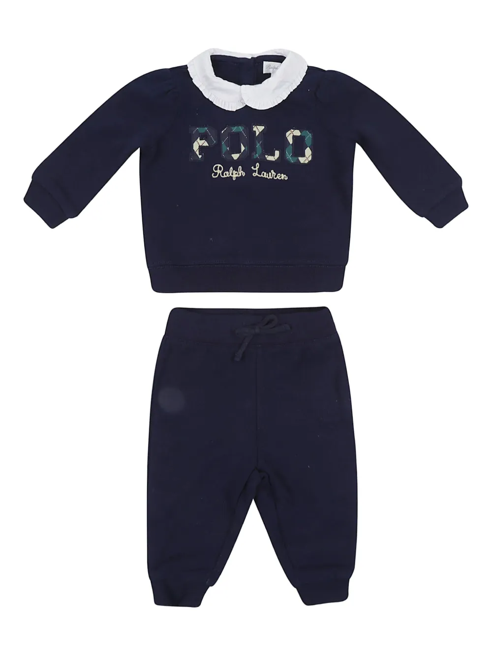 

Костюм с брюками на пуговицах Polo Ralph Lauren Kids, синий