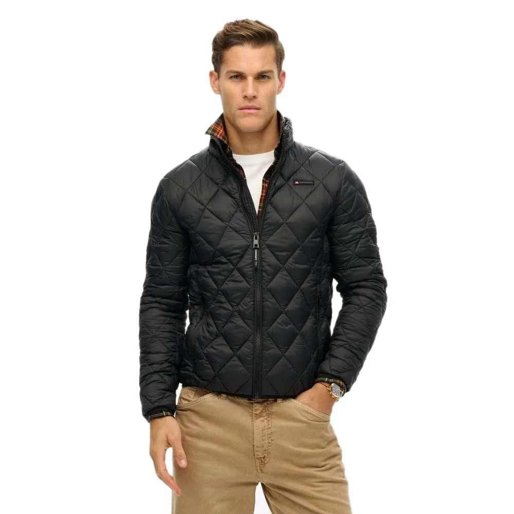 

Куртка Superdry Diamond Quilt Fuji Lite, черный