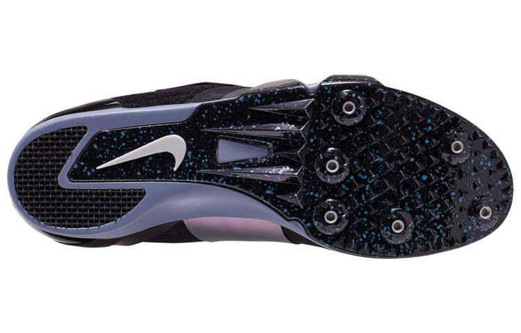 Кроссовки Nike Zoom Pole Vault Elite 'Black Indigo Fog' — фото 4