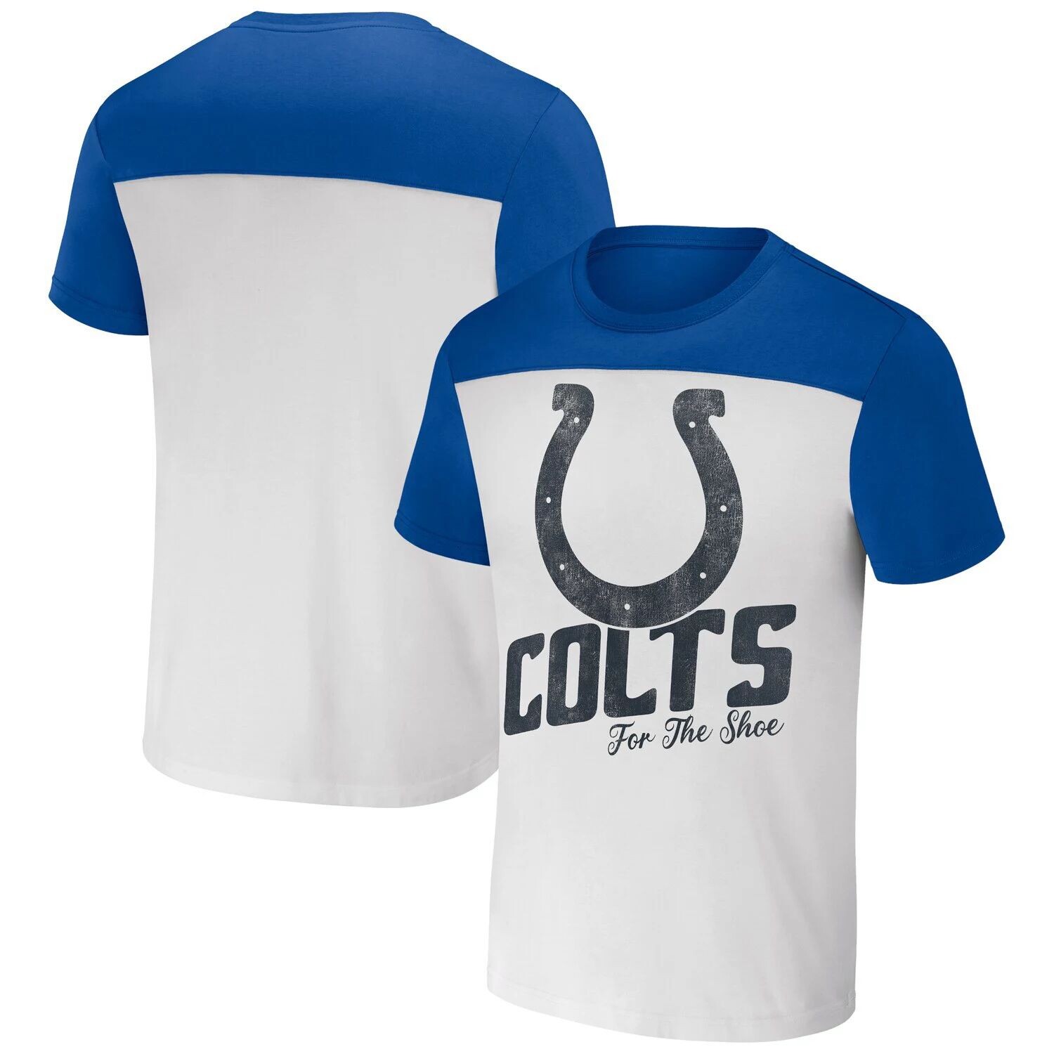 

Мужская футболка NFL x Darius Rucker Collection от Fanatics Cream Indianapolis Colts с цветными блоками