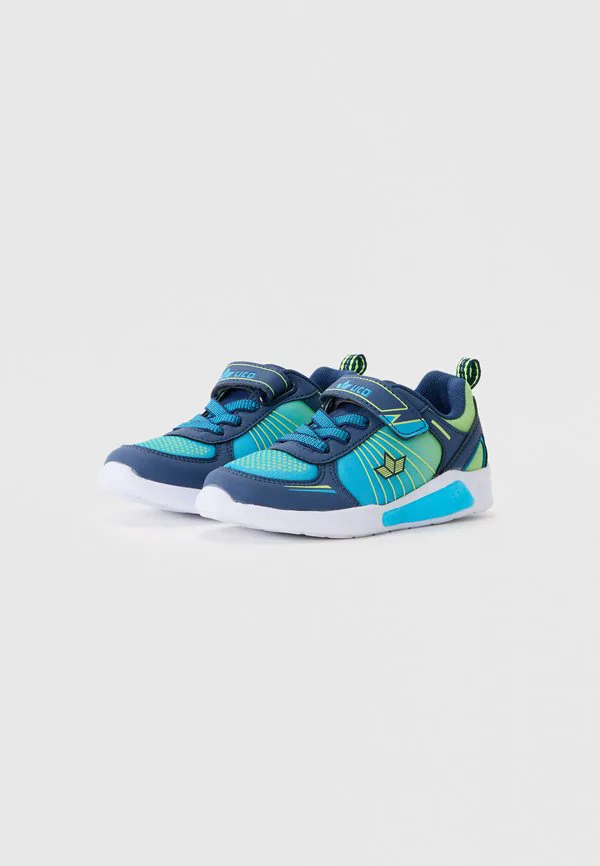 Кроссовки унисекс blinky boy Lico, Navy/Lemon/Blue — фото 2