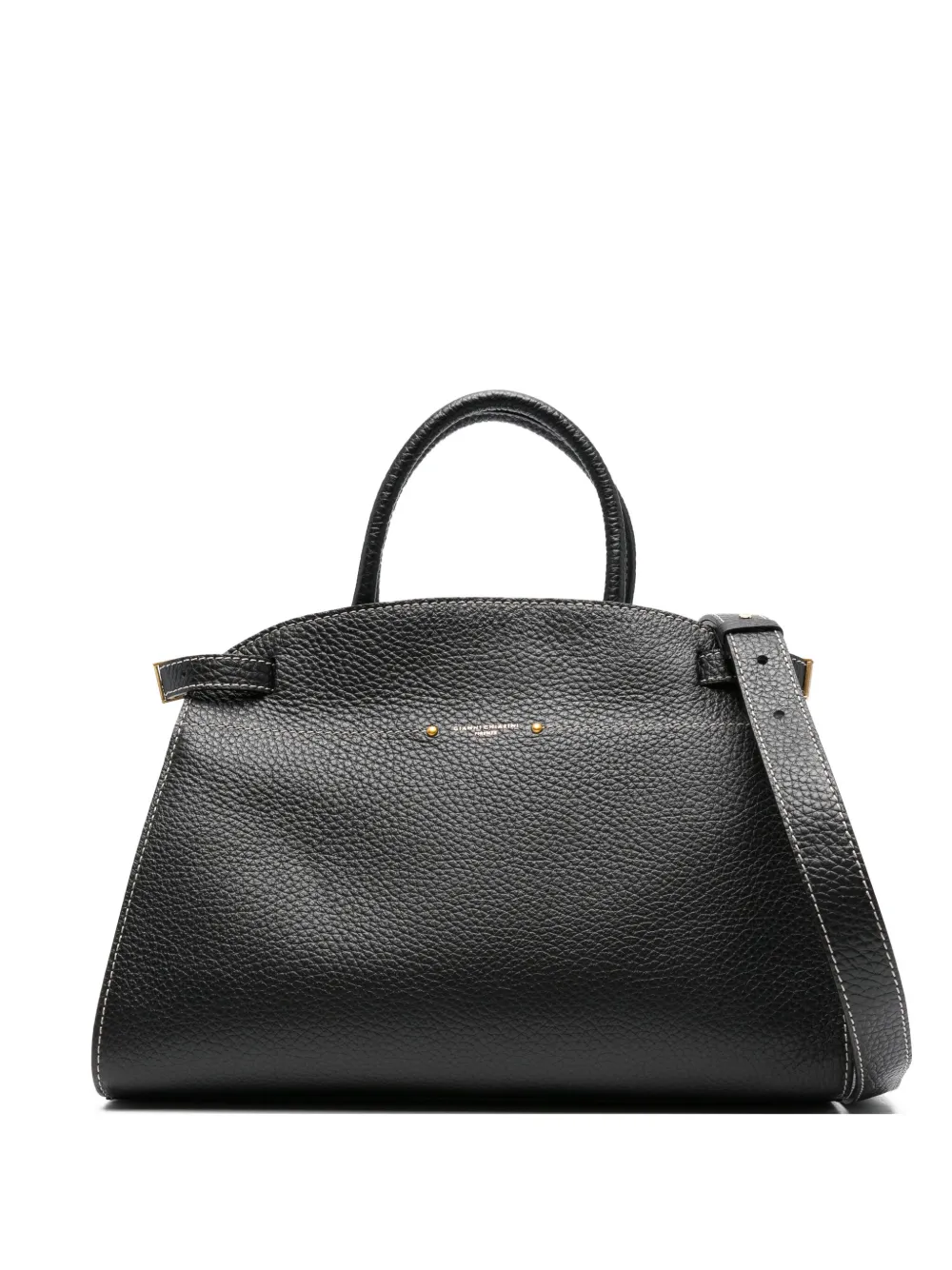 

Сумка-тоут Farah из зернистой кожи GIANNI CHIARINI, черный