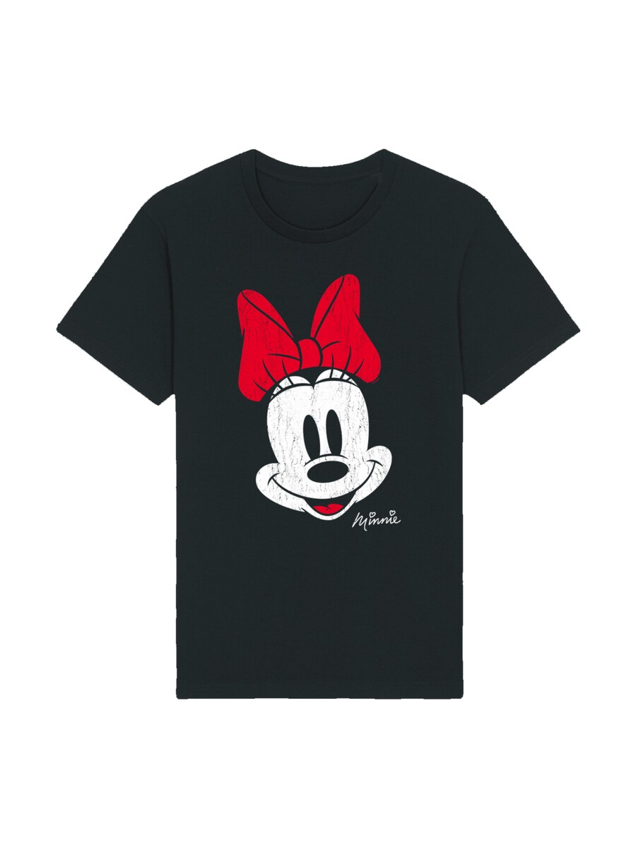 

Рубашка F4NT4STIC Disney Micky Maus Minnie Gesicht, черный