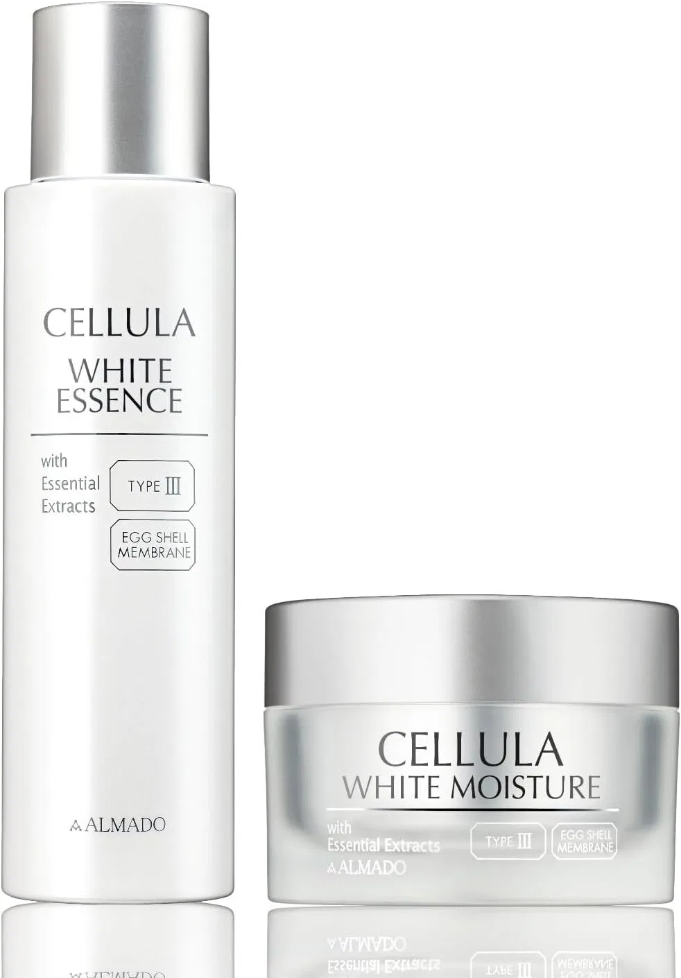 Набор для ухода за кожей Cherula White Essence & Moisture Set от Cellula для отбеливания и увлажнения Almado Official Cherler