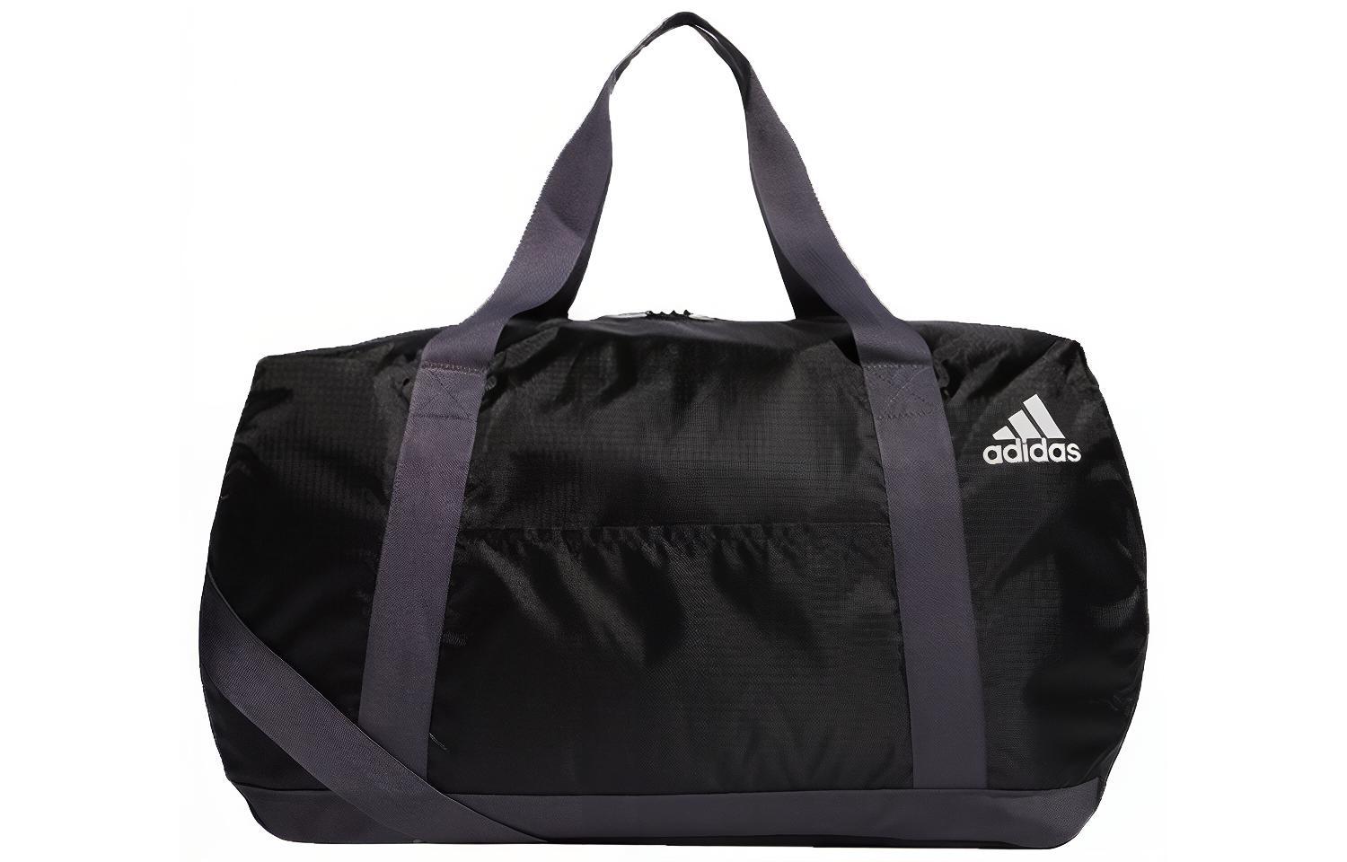 

Adidas Портативная сумка через плечо из полиэстера, спортивная и фитнес-сумка, очень большая, унисекс, черная